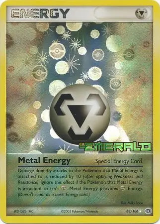 EX Emerald Metal Energy #88/106 reverse holo